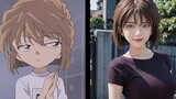 A real-life version of Detective Conan in the eyes of AI