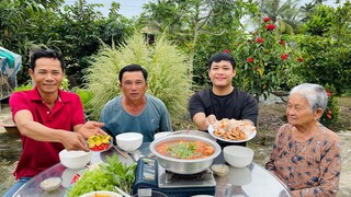 Bún riêu cua đồng món ăn cực kỳ yêu thích của cả gia đình