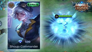 NEW SKIN WANWAN | SHOUJO COMMANDER | ELITE SKIN 🟢 MLBB