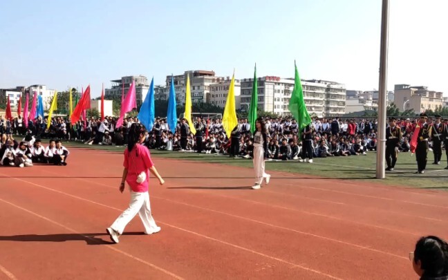 [Ganzhou No. 3 Middle School] "Left Right" High School Student's Sunny Text Dance - My Brave and Pas