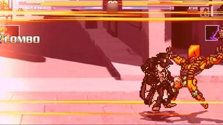 【MUGEN】Dior terkuat/teroptimal VS Jotaro terkuat/teroptimal!