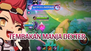 TEMBAKAN MANJA DEXTER