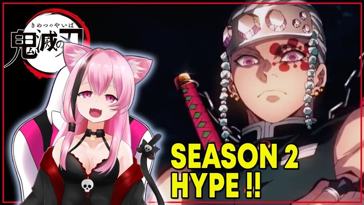 💕TENGEN-SAMA GANTENG BGT !!💕 Kimetsu No Yaiba Season 2 Trailer REACTION !!