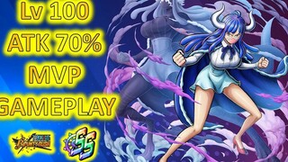 LV 100 ULTI พร้อม 70% ATK (EX AKAINU COUNTER) SS LEAGUE ONE PIECE BOUNTY RUSH OPBR FT ICAL - REVELUV