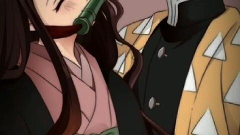 nezuko x zenitsu