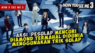 Aksi Para PESULAP Mencuri DIAMOND Termahal Didunia Menggunakan TRIK SULAP