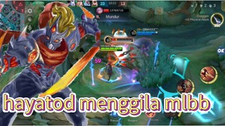 king hayabusa menggila Bung MLBB