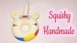 DIY SIMPSONS DONUT SQUISHY ~ Homemade Squishy Tutorial