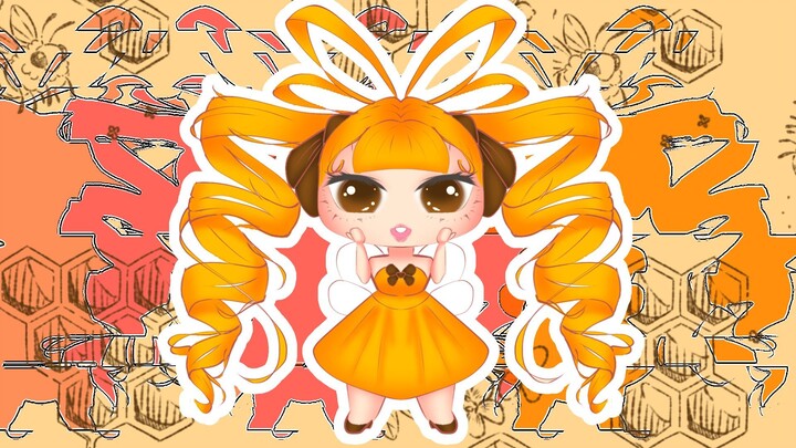 chibi lebah 🐝🐝 (part 2 mewarnai)
