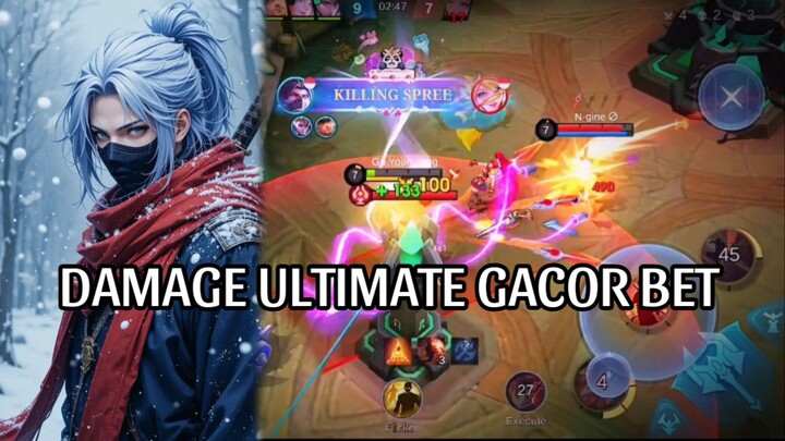 DAMAGE IN BRAWL TETEP GACOR