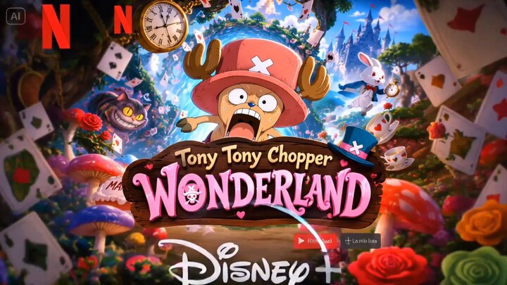 Tony Tony chopper Netflix Disney plus non è ufficiale questa pubblicità