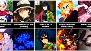 CRUSHES OF DEMON SLAYER CHARACTERS : KIMETSU NO YAIBA | SinShu~