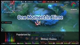 Whitney Houston One Moment In Time Karaoke PH