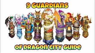 All Guardians/Towers of Dragon City 2020