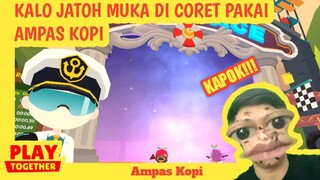 Obby Race Kalo jatuh Coret Muka - Play Together Indonesia