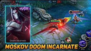 Upcoming Moskov Doom Incarnate Abyss Skin | Moskov New Skin 2022 | Mobile Legends