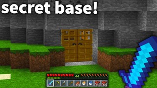 I made this SECRET BASE... for our TOP SECRET PLAN!