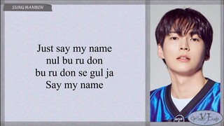 Say Yes! 'Say My Name' Easy Lyrics BOYS PLANET