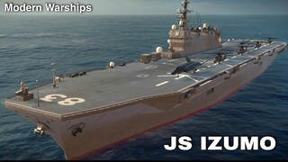 Modern Warships: JS IZUMO gameplay.