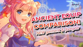 COMPARING THE NEW ANCIENT GARMENT & FOOTGEAR ~ ROM Beta Test Server Update