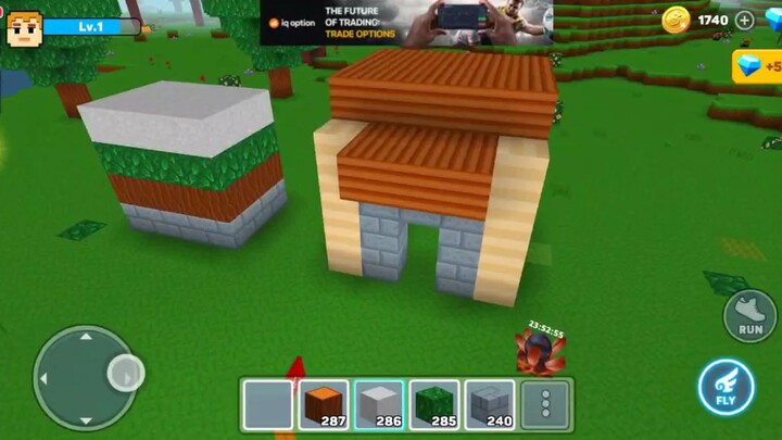 Lanjut Membangun Bangunan Kembar (Minicraft)