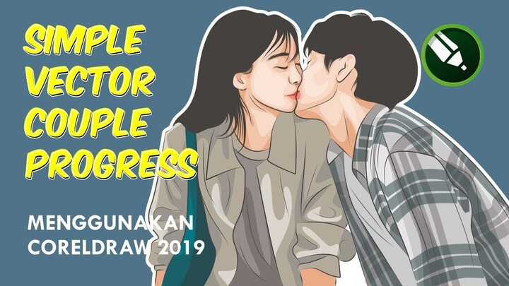 PROGRESS DRAWING VECTOR OUR BELOVED SUMMER