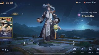 Liên Quân Mobile - Review Skin AZzenka Quỷ Diện Lãng Khách