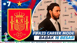 FIFA 23 Spain Career Mode | Enrique Blanco & Spanyol Melaju Ke Fase Knockout Piala Dunia #7