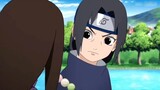 Itachi's little expression is so cute