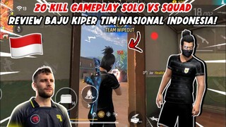SOLO VS SQUAD DI MAP KALAHARI! PAKE BAJU KIPER TIM NASIONAL INDONESIA!