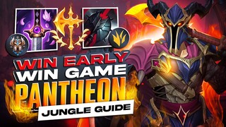 WILD RIFT PANTHEON WIN EARLY WIN GAME  - Full Guide + BEST Build & Runes Setup