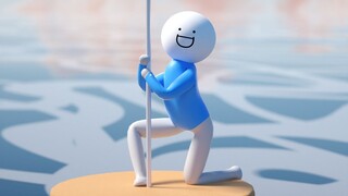 Pole dancing at sea