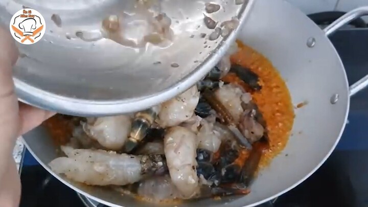 Tôm kho tàu phần 4 #food