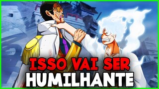 KIZARU HUMILHADO! ODA VAI FAZER KIZARU DE ESCADA PRA PROVAR QUE LUFFY É NÍVEL YONKOU EM ONE PIECE?!