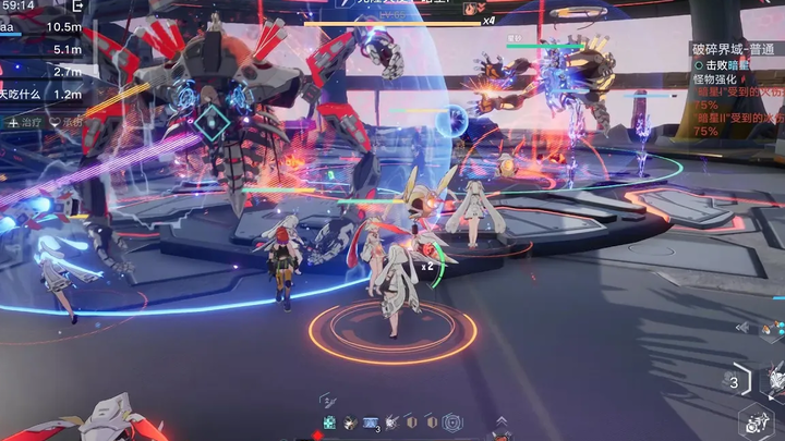 Tower of Fantasy 8 ผู้เล่นโหมด Co-op Raid (CN)