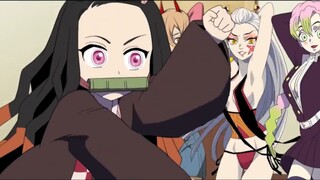 【Demon Slayer】Everyone is dancing except Nezuko