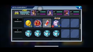 How many DICE i got in 100 skip ticket? 99 Story Expert