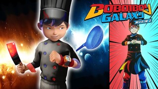 Boboiboy Frostfire Chef, & Semua Pakaian Boboiboy Galaxy beserta Kuasa Elemental 2021