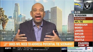 FULL Pardon The Interruption | Wilbon breaks Week 18:Chargers at Raiders - Herbert or Derek Carr?