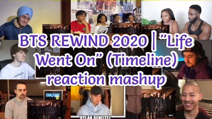 BTS REWIND 2020 | "Life Went On" (Timeline) || reaction mashup