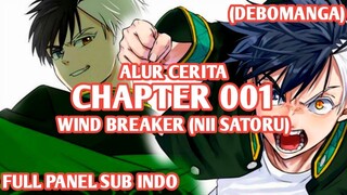 Alur Cerita WIND BREAKER (NII SATORU) Chapter 1 - PELINDUNG KOTA, SAKURA HARUKA SISWA PEMECAH ANGIN