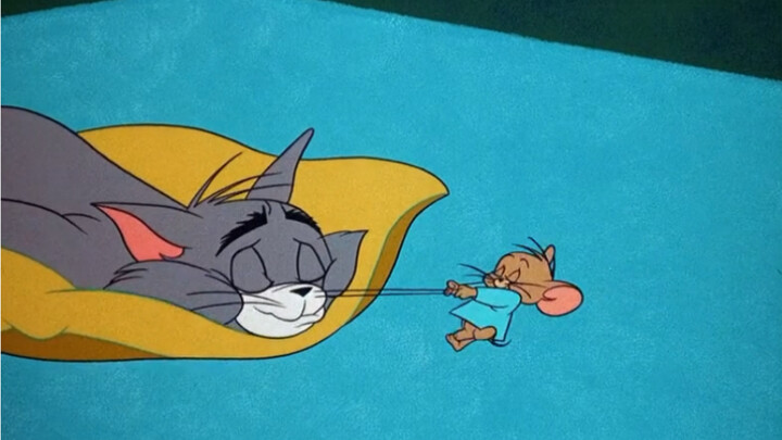 "Say no to emo once a day" Jerry's sleepwalking bullies Tom #Tom and Jerry #Healing #Cure for unhapp