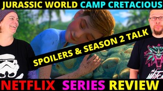 Jurassic World Camp Cretaceous Netflix Series SPOILERS Review & Season 2 Talk!!