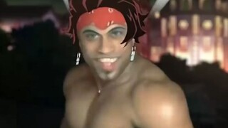 Japanese V laughs crazily while watching "Fire God♂Kagura"