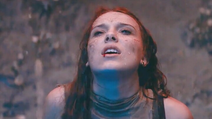 The princess was thrown off a cliff as a sacrifice to the evil dragon right after her wedding!