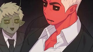 I went to hell for having blue pupils, but unexpectedly there were more blue pupils in hell!