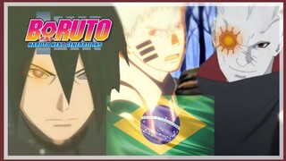 Antigo Time 7 VS Shin Uchiha | Boruto Dublado