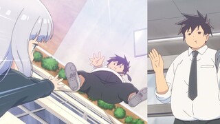 Raidou becomes fat | Fat Raidou | Aharen-san wa hakarenai Episode 5