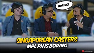 WHEN THIS SINGAPOREAN CASTER SAID THAT PH META is BORING . . . 🤯