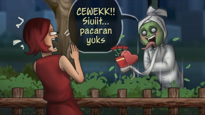 HANTU NGEBET PUNYA PACAR - Kompilasi #HORORKOMEDI   Kartun Lucu, Animasi Valenti